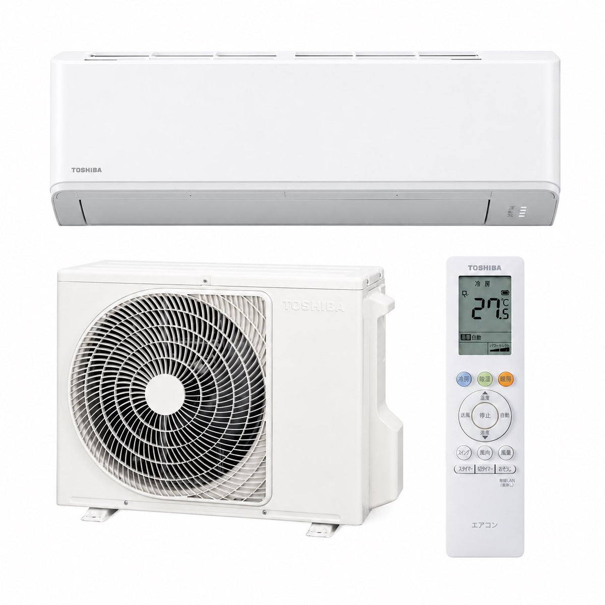 東芝 RAS-E221C5S-W 6畳用エアコン
